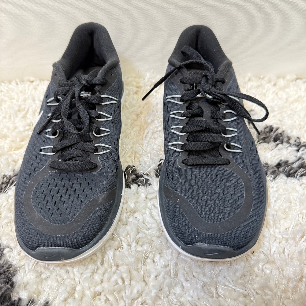 NIKE Black Flex 2017 RN Mesh Running Shoes 6